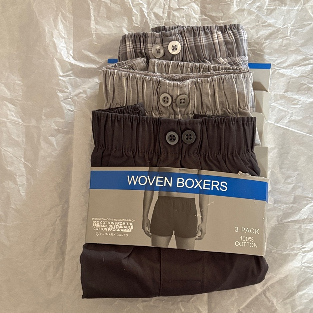 Primark  Gray Boxers Set